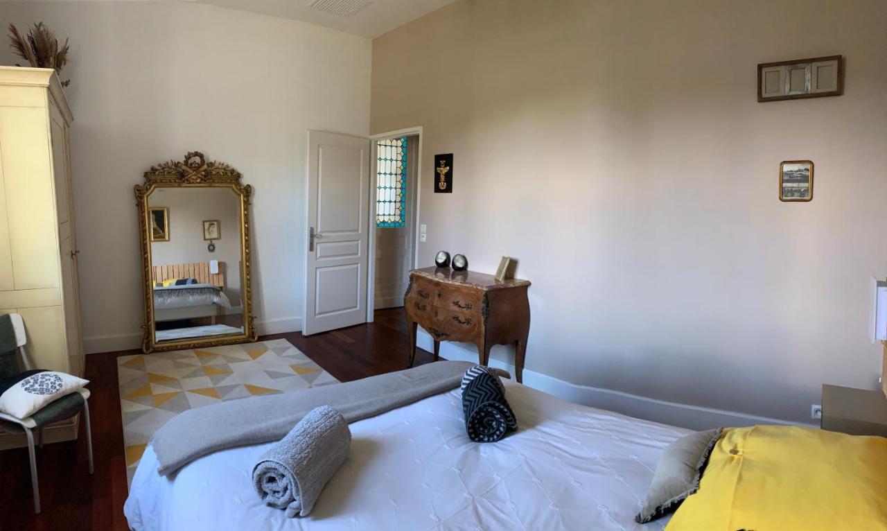 Suite Privative Abella - Aile De Maison Bourgeoise Ambares-et-Lagrave 외부 사진