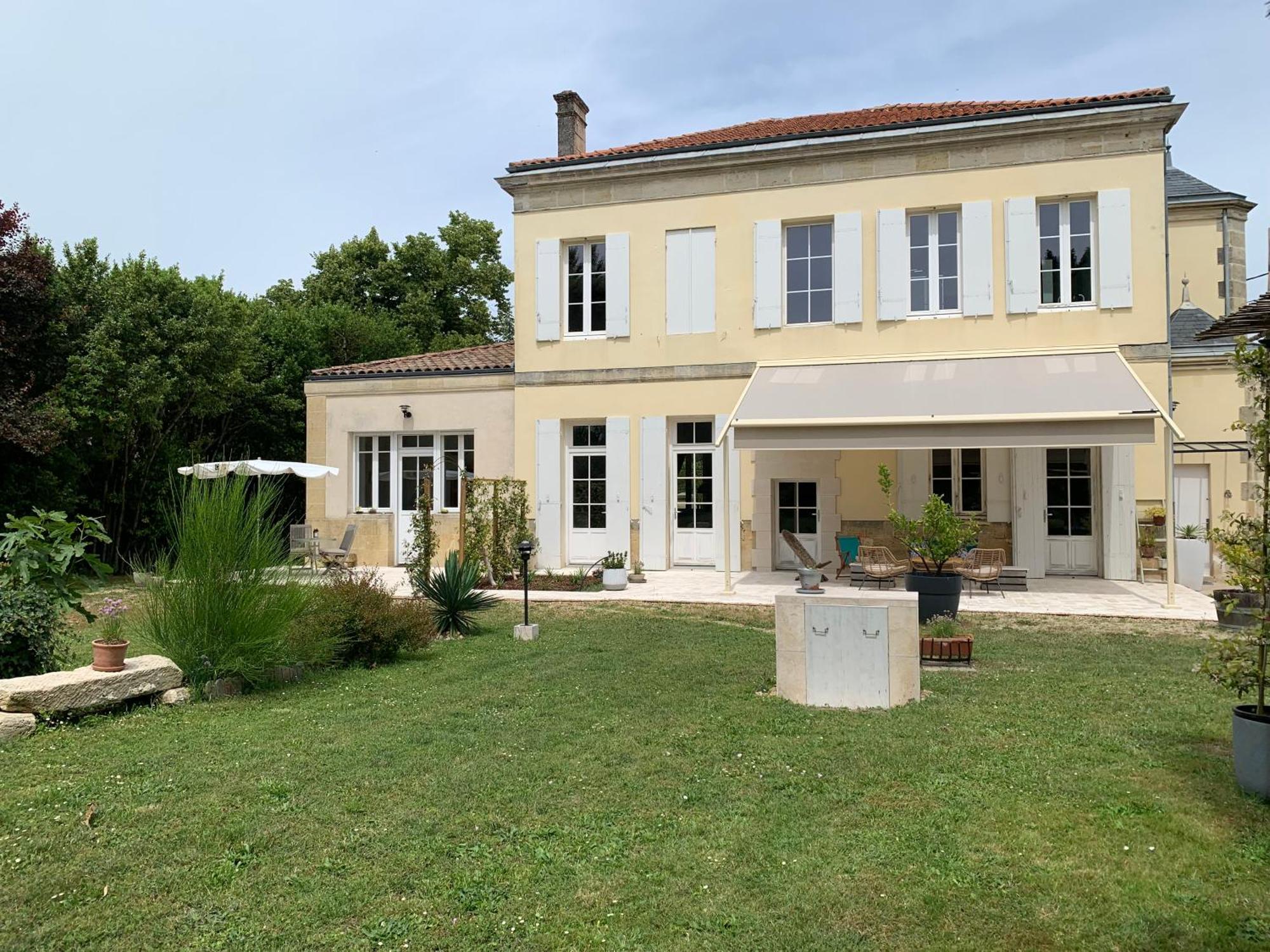 Suite Privative Abella - Aile De Maison Bourgeoise Ambares-et-Lagrave 외부 사진
